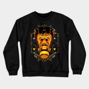 monkey gold Crewneck Sweatshirt